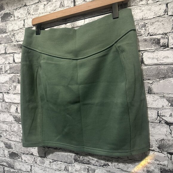 NWT Lululemon Scuba High Rise Mini Skirt Size Large (GREU) LW8ALSS - Picture 6 of 12